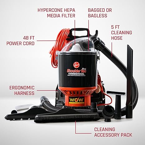 Hoover Professional Backpack Vacuum Cleaner