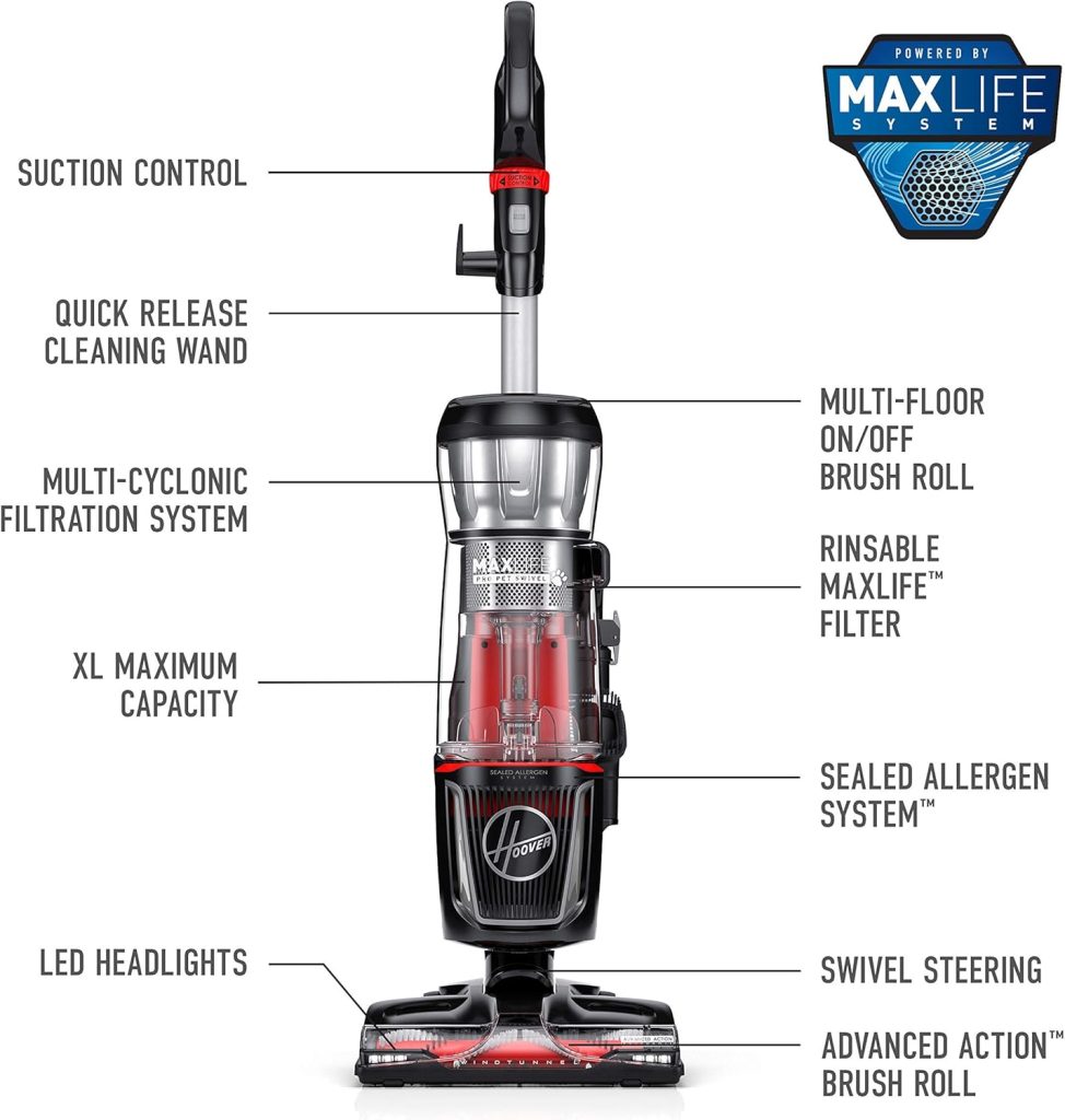hoover maxlife pro pet swivel upright vacuum review