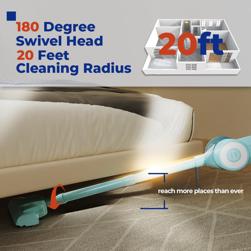 Roomie Tec Cordless Stick Vacuum Cleaner Review