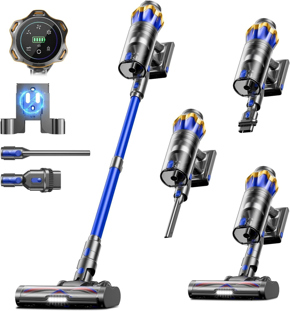 Jellypig Cordless Vacuum Cleaner Upgraded 650W 55KPa Review