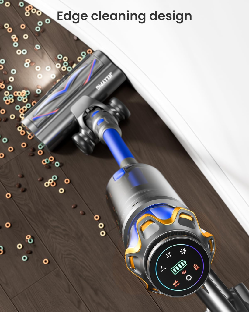Jellypig Cordless Vacuum Cleaner Upgraded 650W 55KPa Review