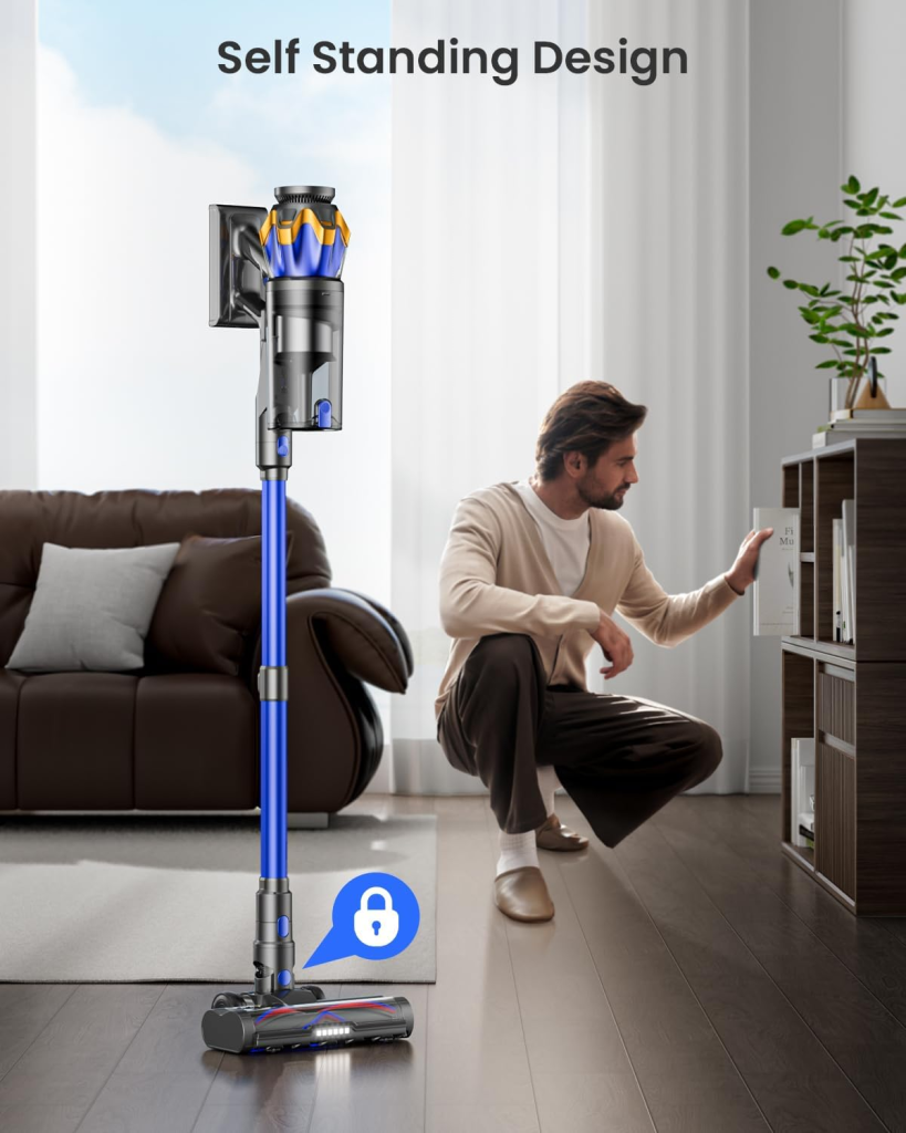 Jellypig Cordless Vacuum Cleaner Upgraded 650W 55KPa Review