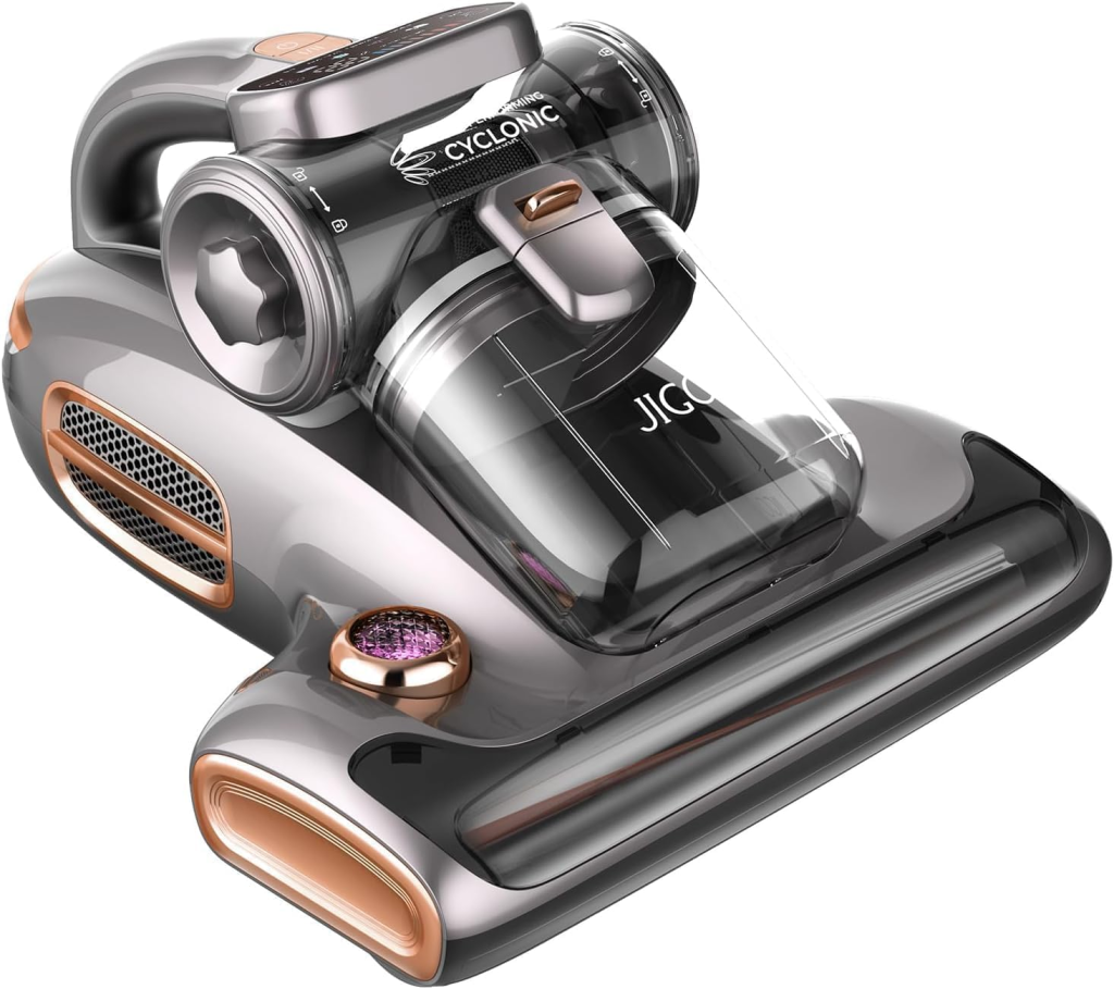 Jigoo T600 Bed Vacuum Cleaner with UV C Light
