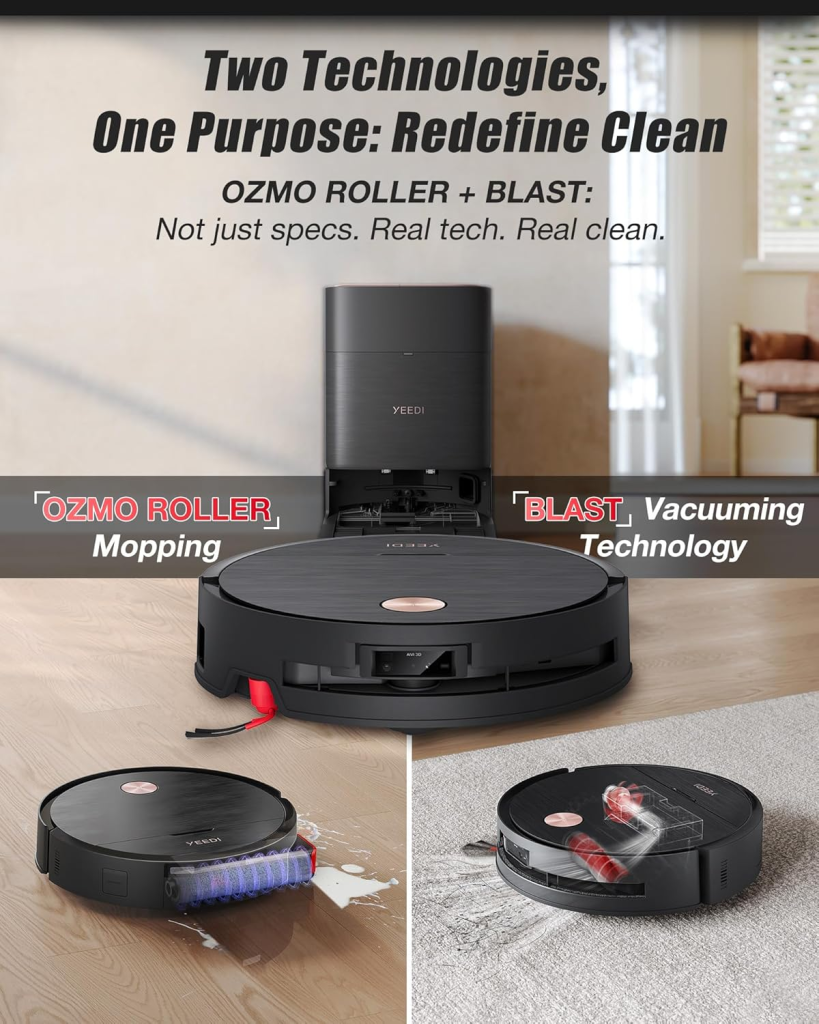 Yeedi Vac 2 Pro vs Yeedi Mop Station