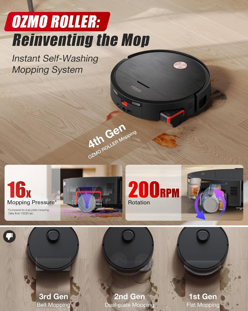 Yeedi Vac 2 Pro vs Yeedi Mop Station