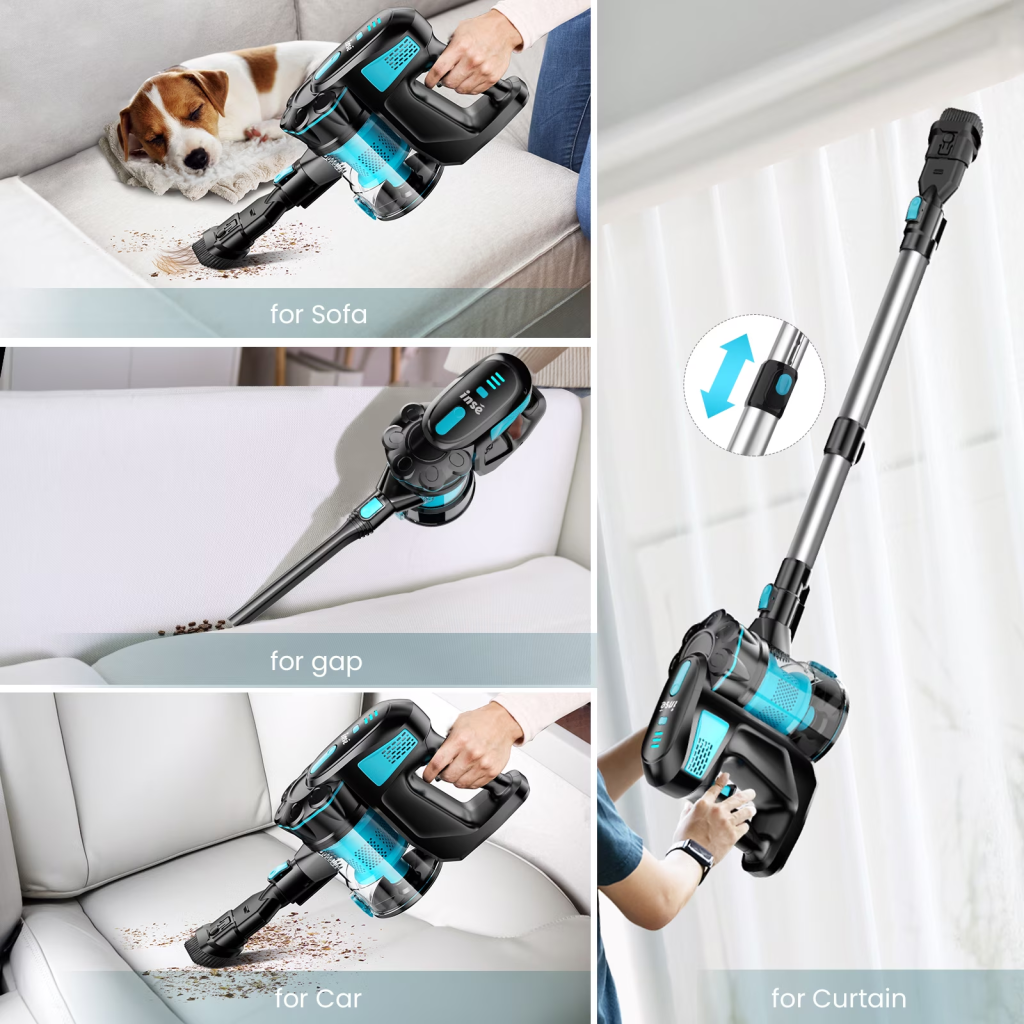 INSE Cordless Vacuum Cleaner 6 in 1 reviews
