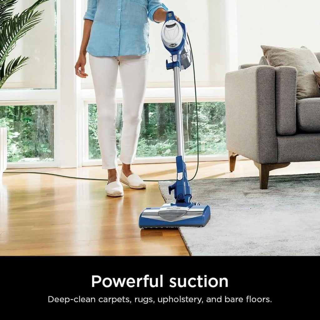 Shark Rocket Corded Stick Vacuum Blue HV200
