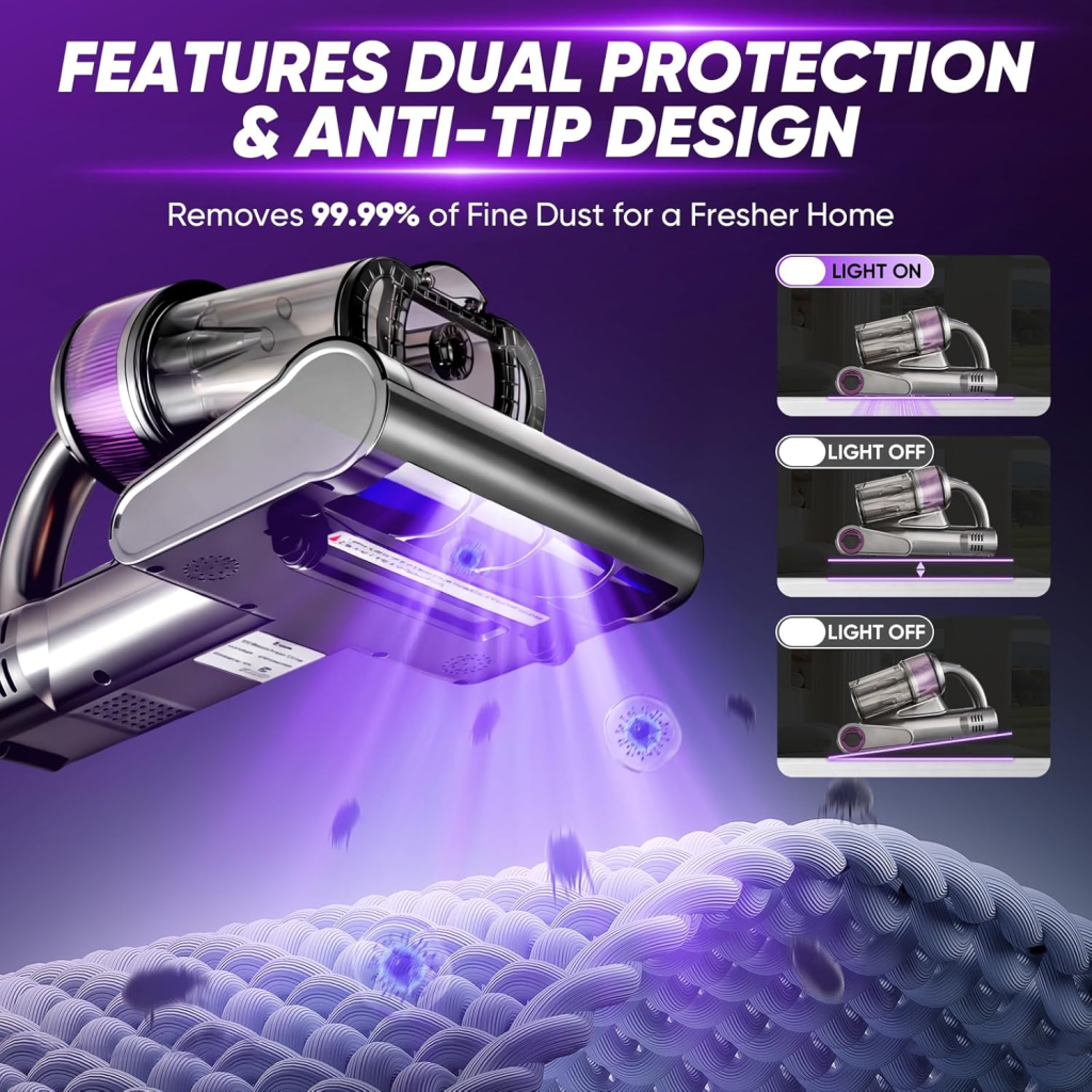 Bed Vacuum Cleaner with UV Light Reviews