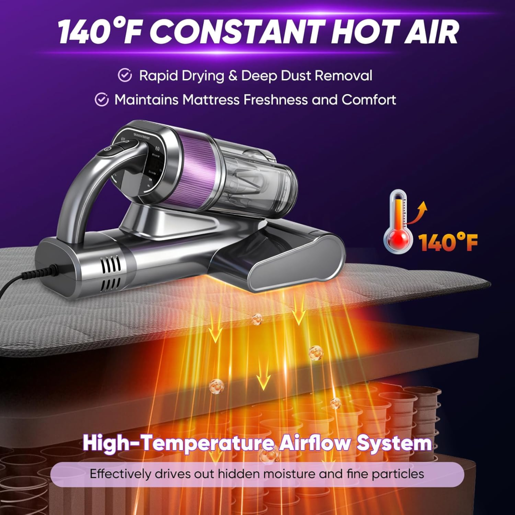 Bed Vacuum Cleaner with UV Light Reviews