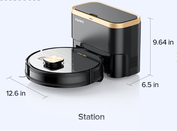 mamnv robot vacuum and mop combo reviews